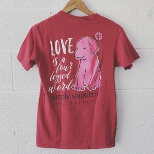 Simply Southern graphic t-shirt sz: Small